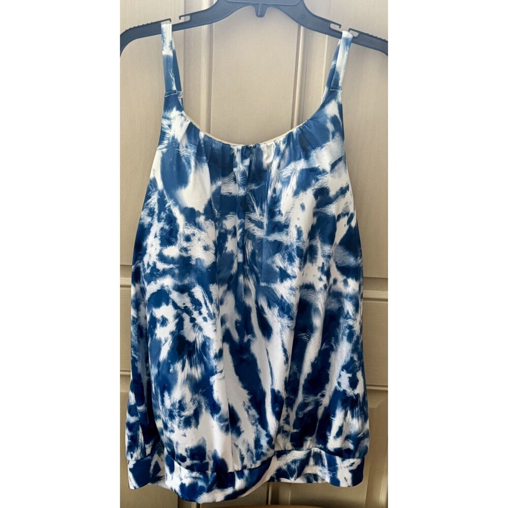 SWIM by CACIQUE Blouson Tankini Bathing Suit Shirt Top Tank Swimsuit  - 16